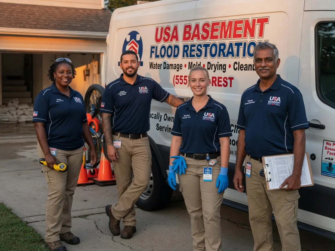 Basement Flood Cleanup company in Erhard, MN