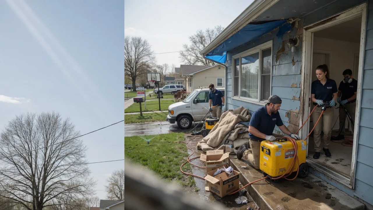 Basement Flood Cleanup in Erhard, MN near me